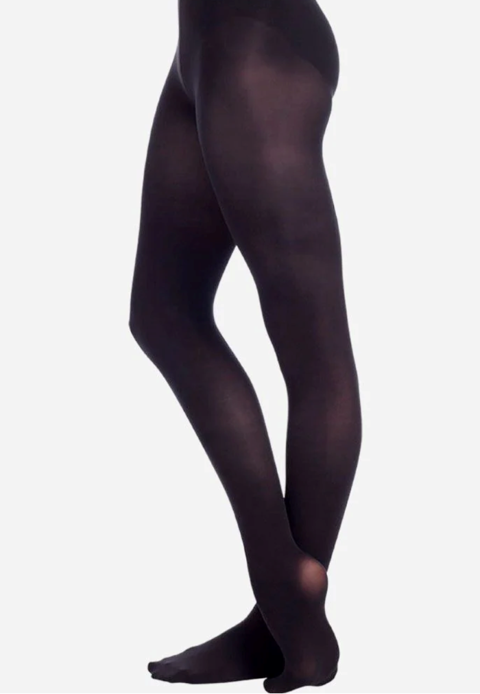 PDA BLACK FOOTED TIGHTS