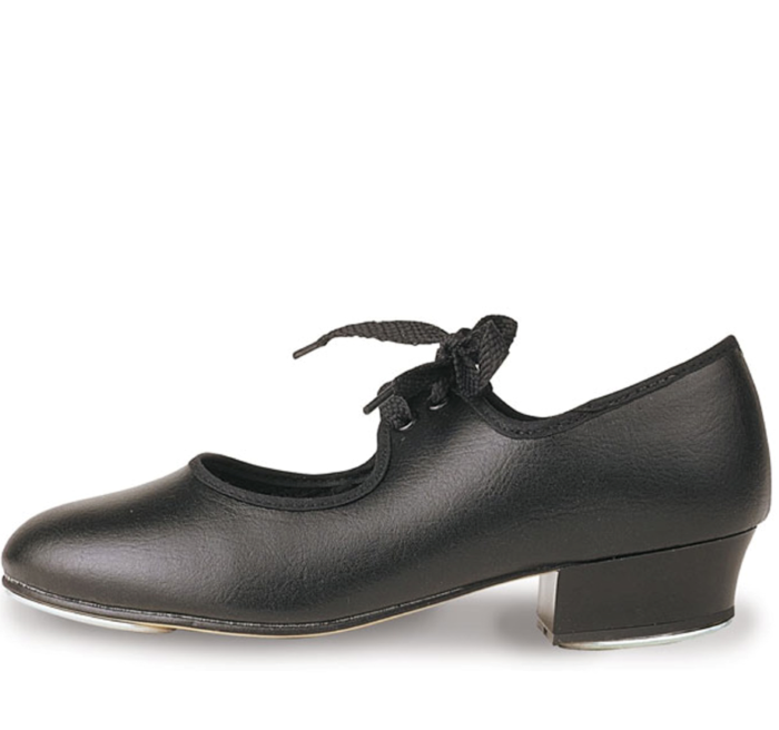 pu low heel tap shoes