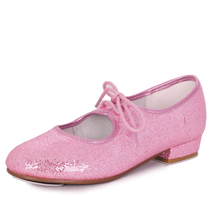 PINK HOLOGRAM TAP SHOES