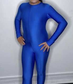 WENDY ROYAL BLUE CATSUIT FREESTYLE DANCEWEAR