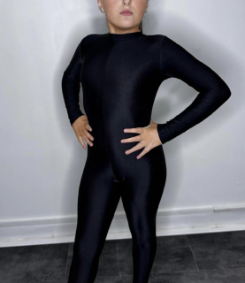 WENDY BLACK CATSUIT FREESTYLE DANCEWEAR
