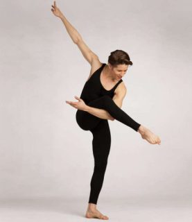 MENS UNITARD CAPEZIO CC821 BLACK TANK SOLOTARD