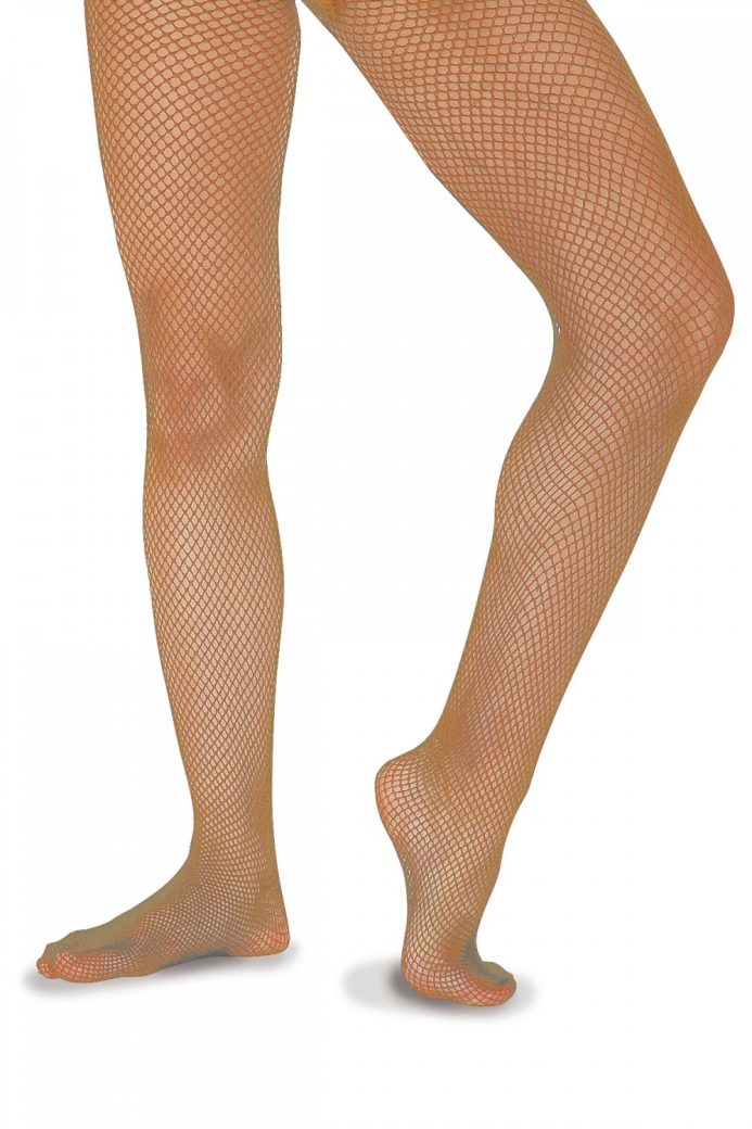 FL2 ROCH VALLEY SEAMLESS FISHNET TIGHTS ONE SIZE ADULT TAN OR BLACK - Image 2