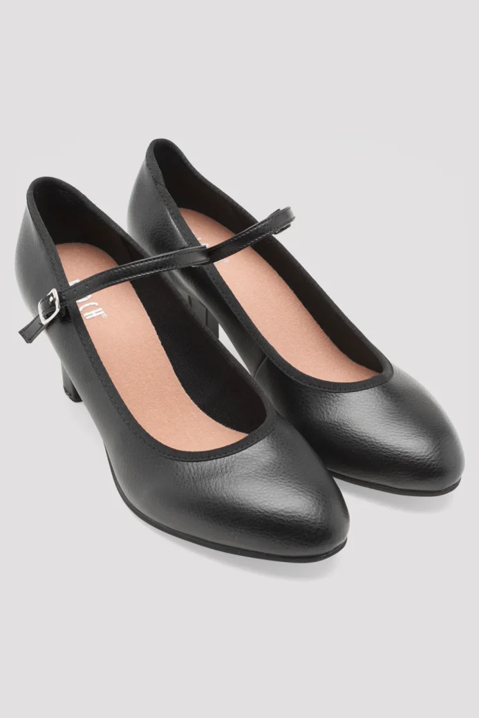 BLOCH BLACK KICKLINE CHARACTER SHOES S0324LU