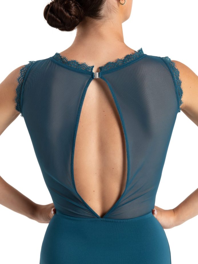 CAPEZIO WHISPERING WAVES BLACK LEOTARD 12097W BLACK ONLY - Image 2