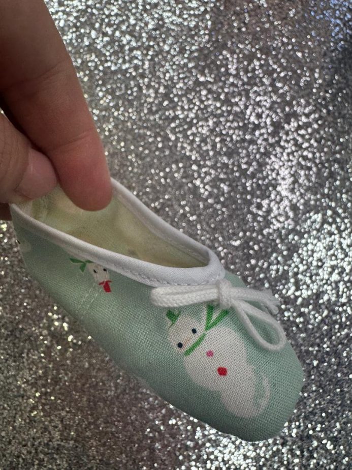 FREED OF LONDON POINTE SHOE CHRISTMAS KEYRING GIFT