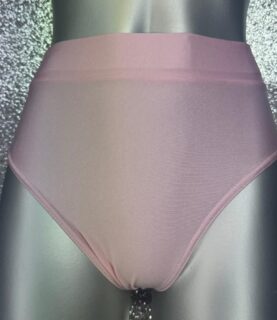 PALE PINK BABY PINK POWDER PINK HIGH WAISTED NYLON LYCRA DANCE PANTS BY DANCELAND
