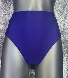 PURPLE NYLON LYCRA HIGH WAISTED DANCE PANTS BY DANCELAND