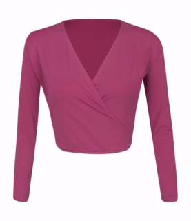 CLEARANCE SALE FREED OF LONDON MULBERRY CROSSOVER COTTON DANCE CARDIGAN ALYCIA