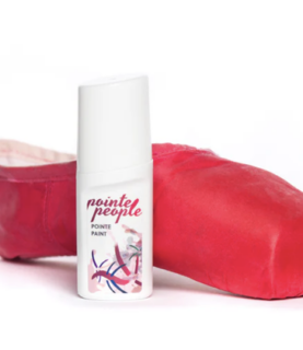 POINTE SHOE FABRIC PAINT BY POINTE PEOPLE