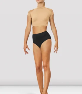 Z7830 BLOCH HANAE CAP SLEEVE CROP TOP