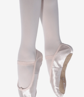 SALE CLEARANCE SATIN FULL SOLE BALLET SHOES (MIXED BRANDS) (NON-RETURNABLE)