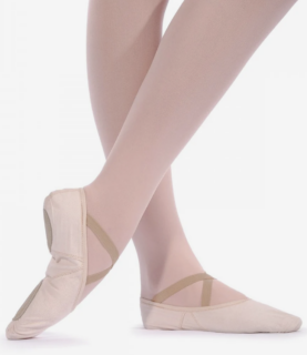 SALE CLEARANCE SPILT SOLE CANVAS BALLET SHOES BY ROCH VALLEY (NON-RETURNABLE) N2SSC N2SSCP