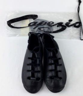 IRISH DANCE BLACK SOFT SHOES BY CAPEZIO STYLE 391 GHILLIES 1 X ADULT UK 6